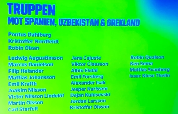Speltips Sverige - Uzbekistan 5/9 2021